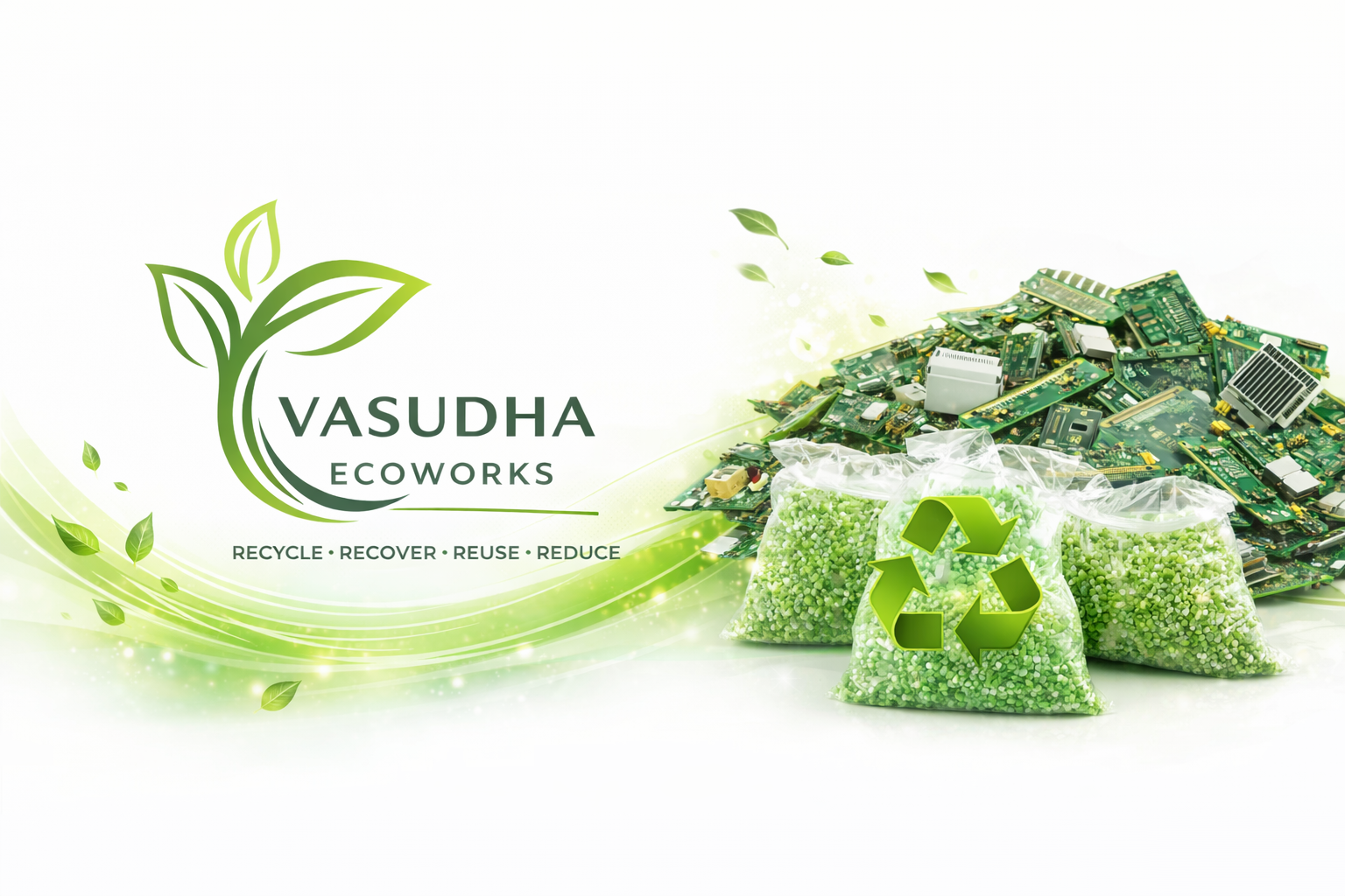 Recycling plant process banner